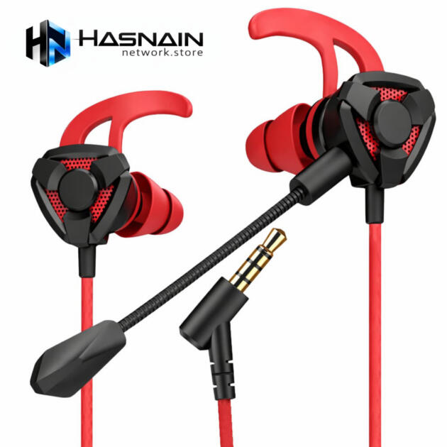 Pro Gaming Wired HH  Earphones with Mic
