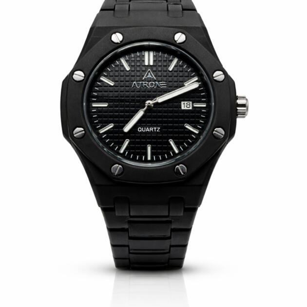 Aurore Black Sport Quartz Watch