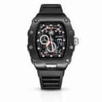 Aulimer Black Sport Multi-Function Watch