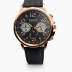 Positif Black Chronograph Style Analog Watch