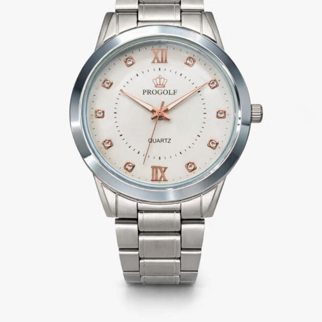 ProGolf Silver Stainless Steel Watch