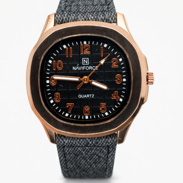 Naviforce Square Dial Casual Watch