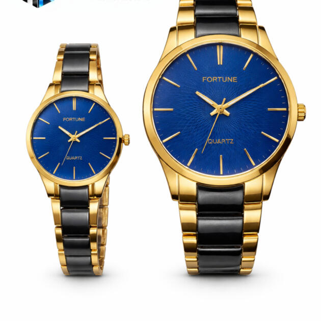 Fortune Luxury Couple Watch Set